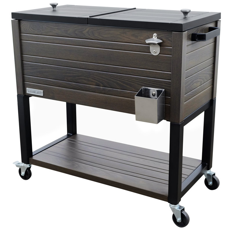 Permasteel Ps205gry 80 Quart Patio Cooler, Grey & Reviews Wayfair.ca